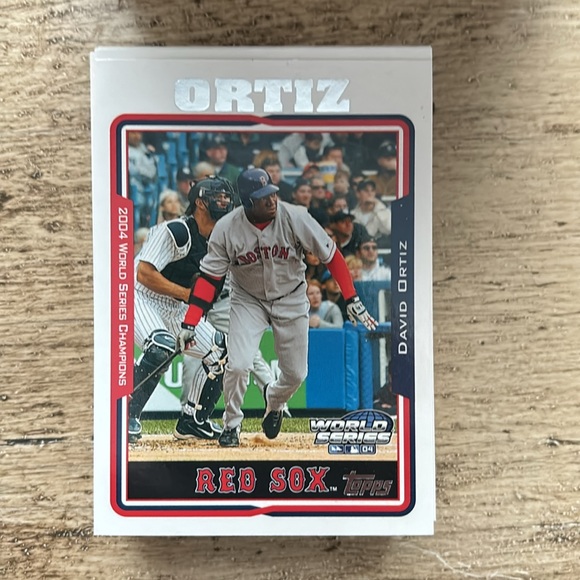 Topps 2004 World Champions Boston Red Sox commemorative gift set - Picture 5 of 5